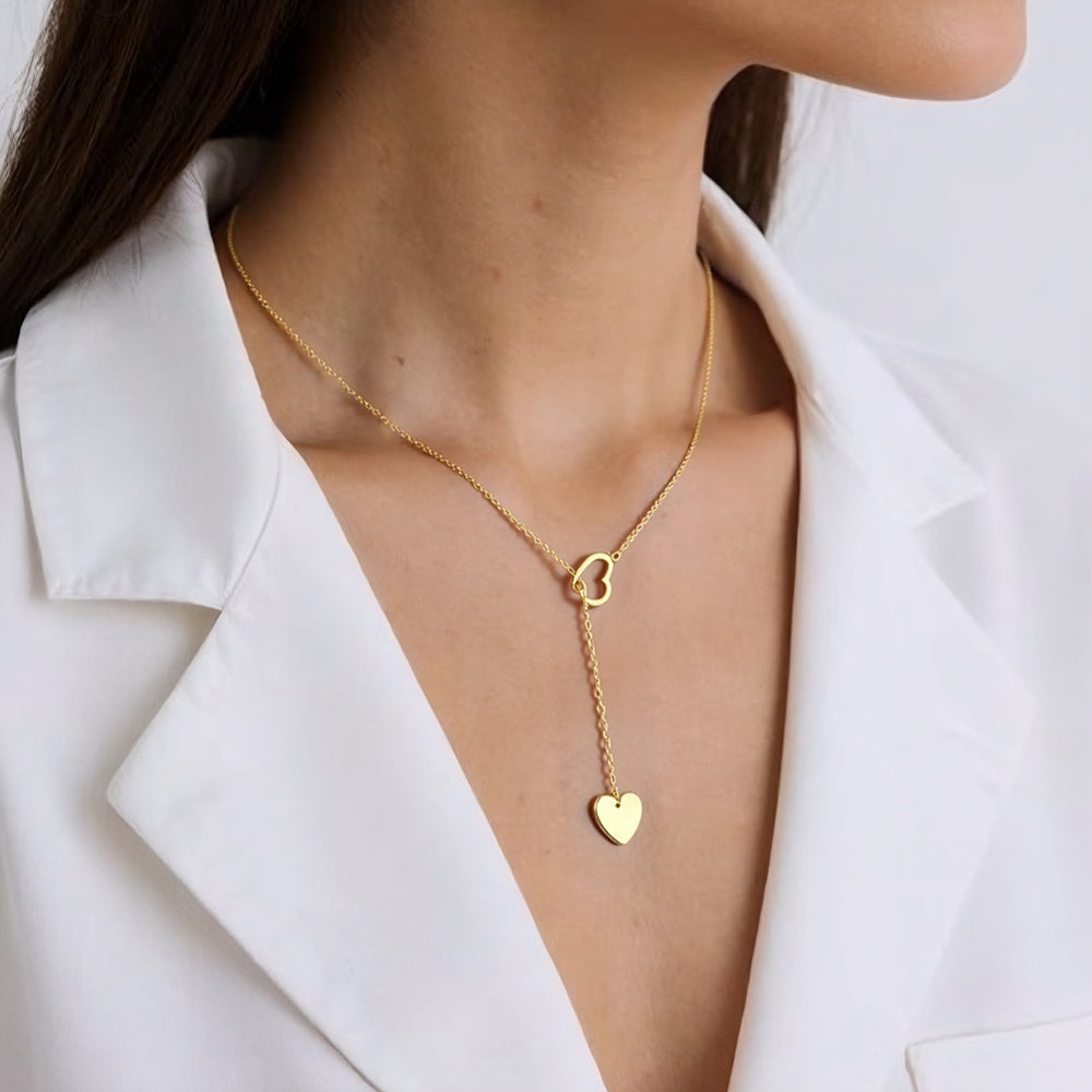 Wholesale Stainless Steel Star Tassel Pendant Necklace