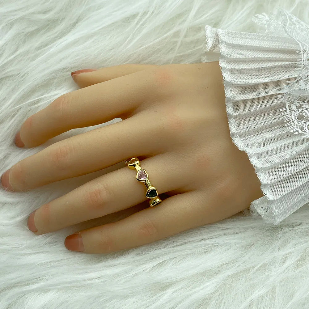 18K Gold Plated Women's Ring With Ziron Butterfly Snake Fashion Jewelry Rings For Women