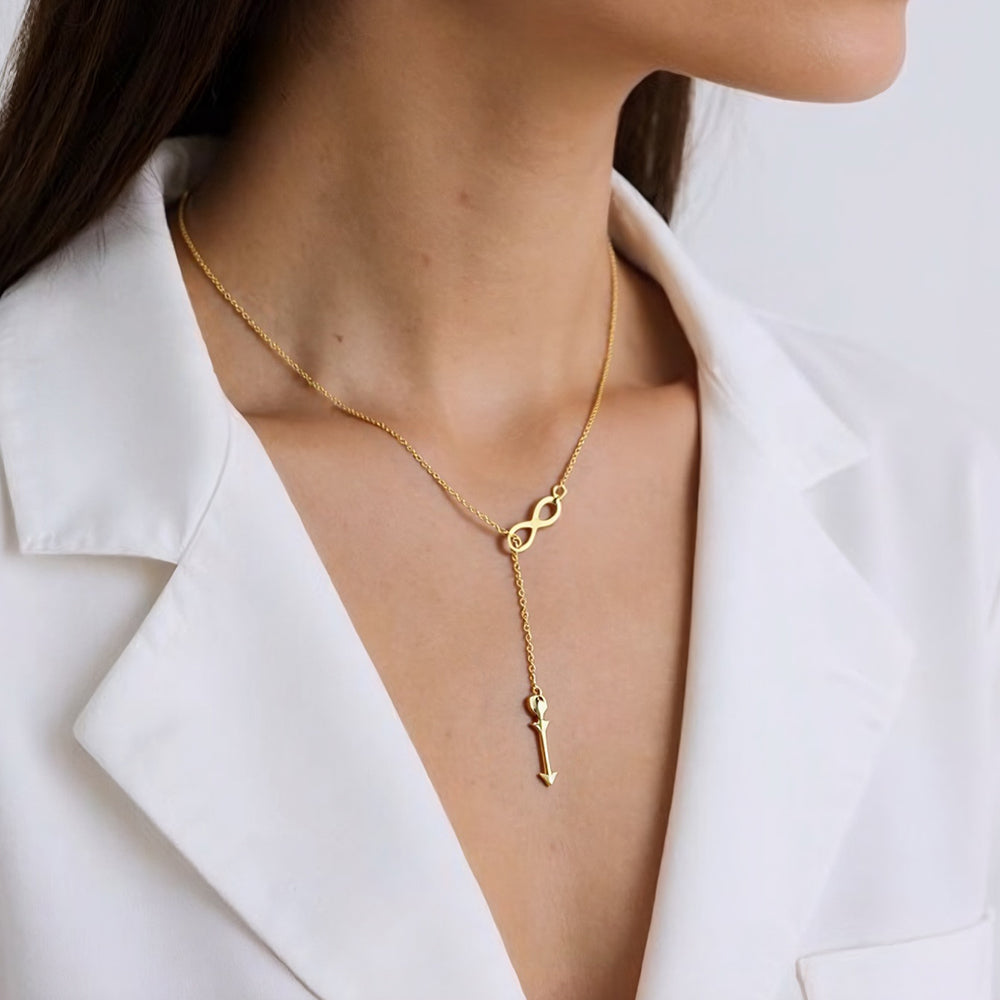 Wholesale Stainless Steel Star Tassel Pendant Necklace