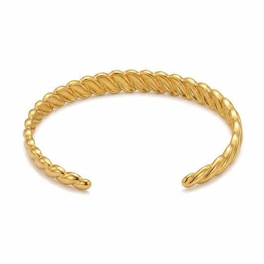 Wholesale 18K Gold Plated Stainless Steel Bracelet Bangle