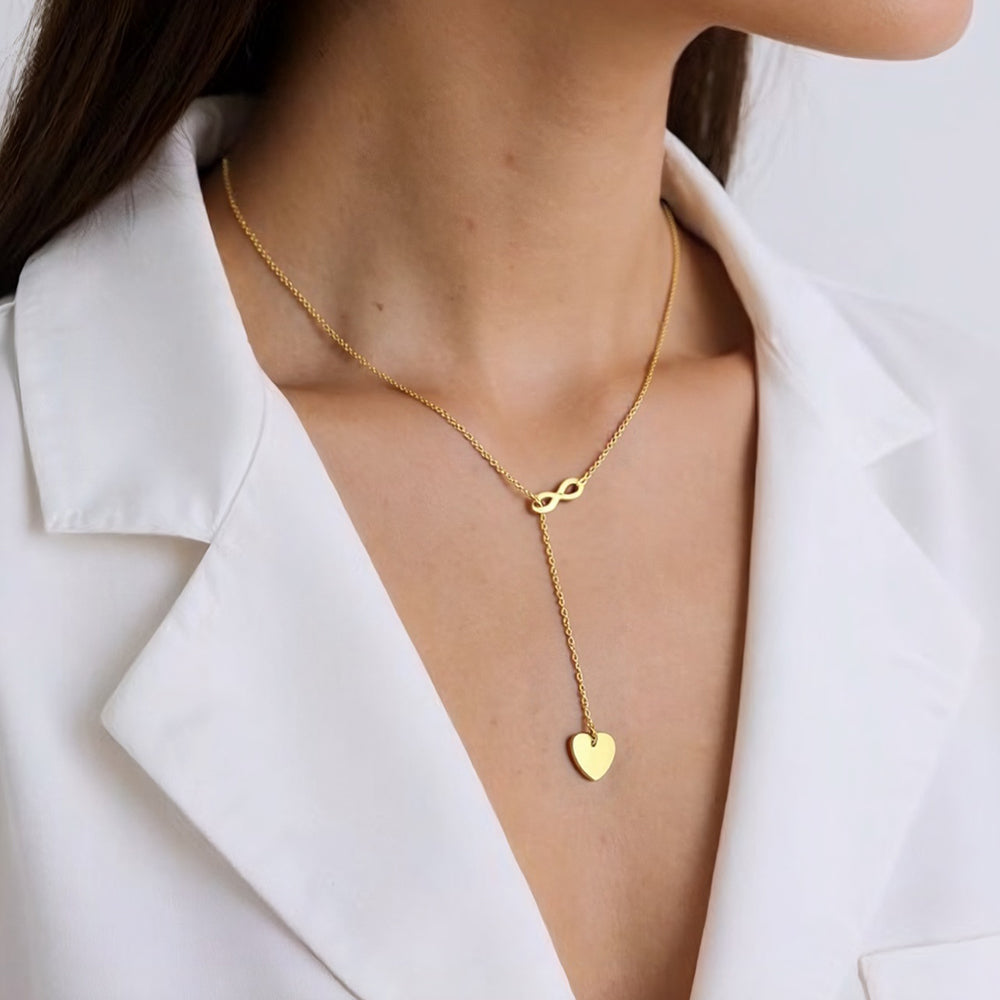 Wholesale Stainless Steel Star Tassel Pendant Necklace